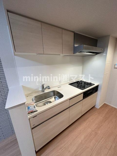 大阪市中央区北久宝寺町４丁目の賃貸マンションのキッチン