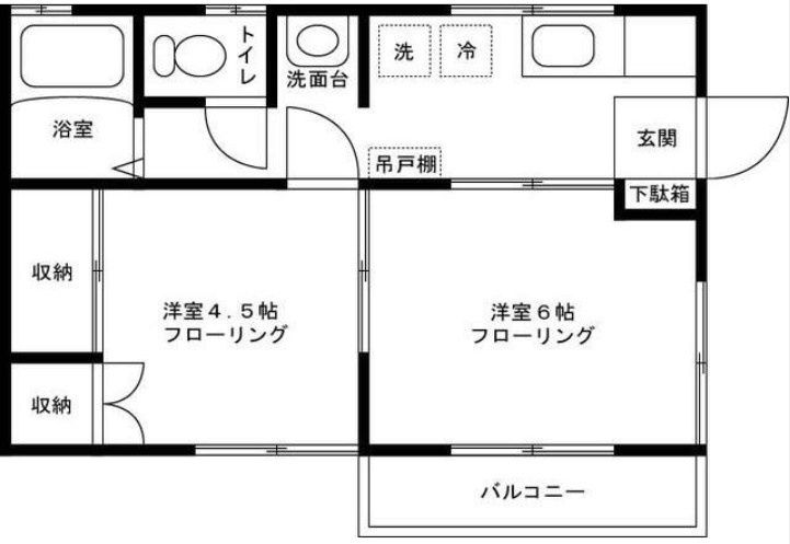 トヨトミハウスⅡの間取り