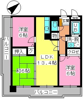 ポラリス三宅の間取り|※図面と現況が異なる場合は現況を優先します。