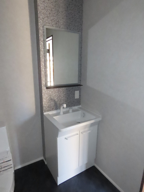 仮）ウィルテックアパートの独立洗面台