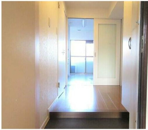 中野区若宮１丁目の賃貸マンションの玄関