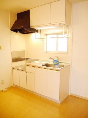 フォレスト山代Ｂのキッチン|お料理しやすいキッチンです