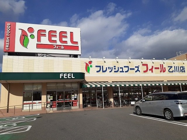 カーサ　ファヴォーレ　Ⅰの周辺|フィール乙川店まで700m