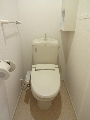 フィオーレ　徳重のトイレ|トイレもきれいです