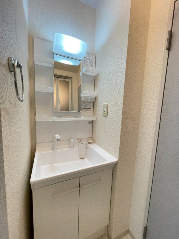 ディアス雪谷の洗面所|洗髪洗面化粧台で身支度楽々♪