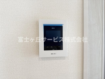 【セキュリティ】 | 焼津市高新田 2期 新築一戸建て 1号棟 | 来客の際、顔が見えて安心です
