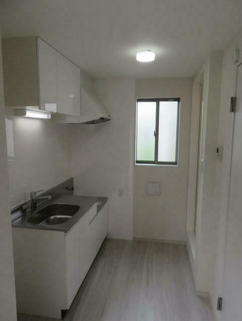 中野区松が丘２丁目のアパートのキッチン