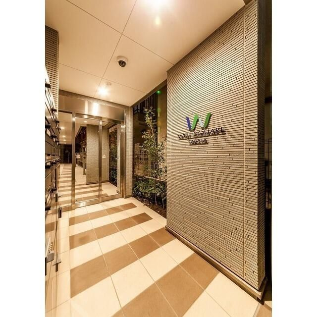 ウェルスクエア田端のエントランス