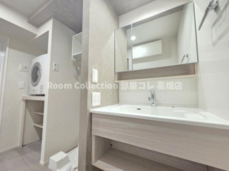 【洗面所】 | ルヴィータ本陣 | ※同物件他部屋写真　現況優先　色違いの場合有