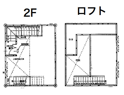 草津市若竹町の店舗一部の間取り