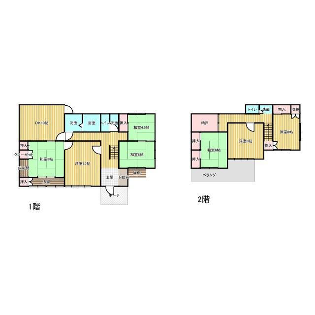 【風情あるお庭付き】綺麗で使い勝手のいいおうちで新生活♪宇都宮市陽南の中古戸建の間取り|現況優先