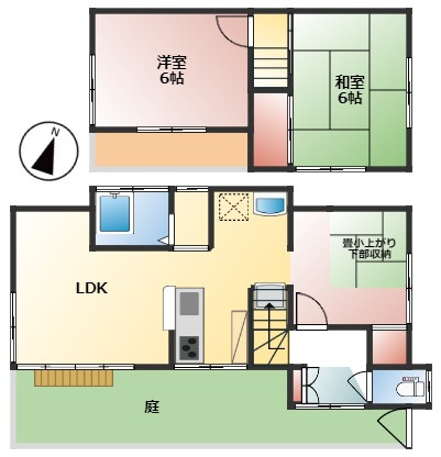 朝霞市宮戸戸建ての間取り