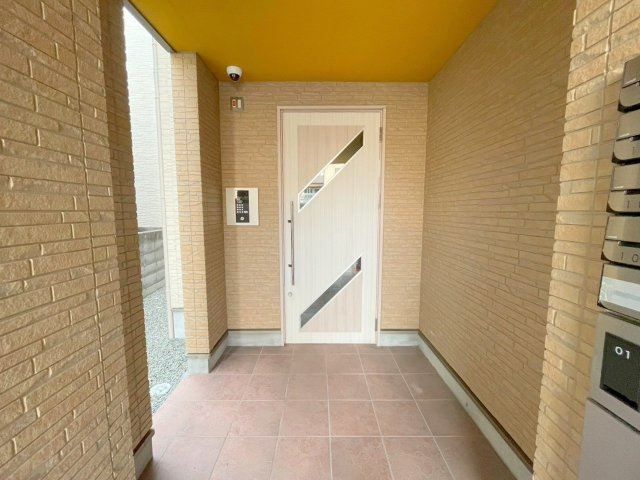 ルビアス柴島のエントランス