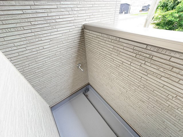 瑞穂市 穂積（穂積駅） 2階建 ５ＬＤＫのバルコニー|バルコニー(蛇口)