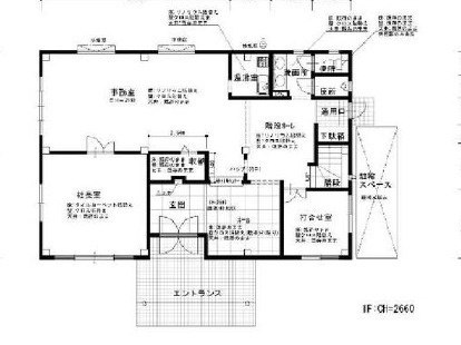 草津市上笠２丁目の店舗事務所の間取り
