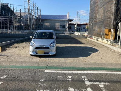 【外観】 | 静岡市駿河区下島 6期 新築一戸建て 2号棟 | 現在建築中の外観画像です。ご内覧は同じメーカーの完成物件へご案内いたしますので、いつでもご相談ください！
