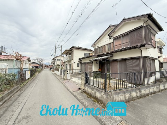 土地　あきる野市上代継の前面道路含む現地写真|2026年02月　撮影