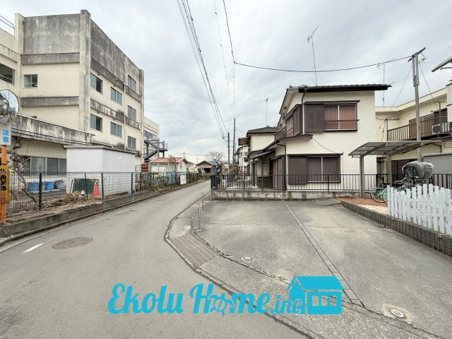土地　あきる野市上代継の前面道路含む現地写真|2026年02月　撮影