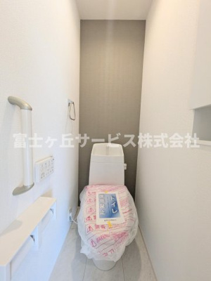 【トイレ】 | 磐田市東新町2丁目 新築一戸建て | トイレです