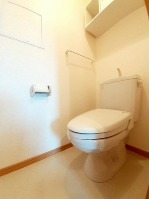 【トイレ】 | ベル・アンジュ | 落ち着いた色調のトイレです