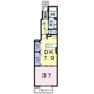 【間取り】 | エアリー　コートⅡ