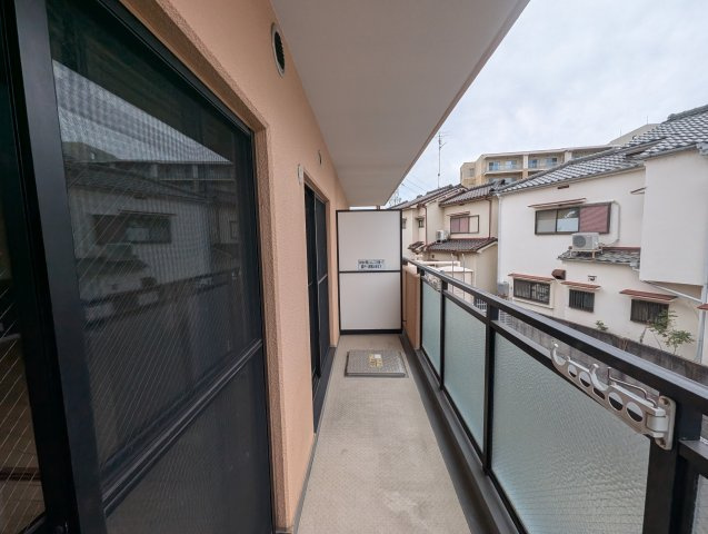 マンションエルミナールのバルコニー