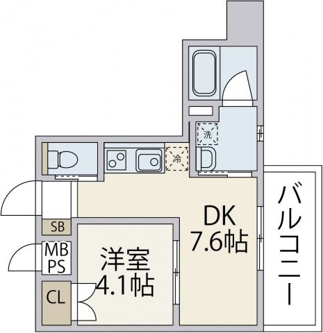 Villa　Oasis　Ujinaの間取り