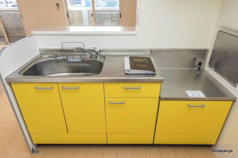 River Greenのキッチン|カウンターキッチン