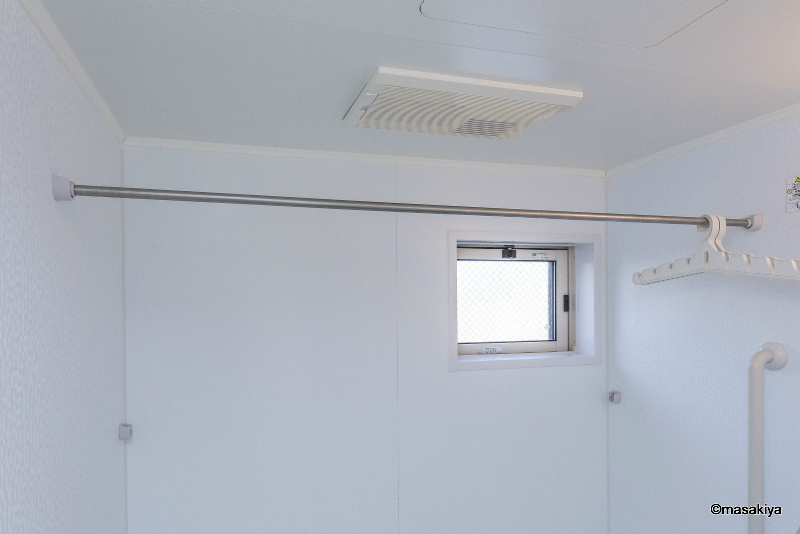 River Greenの浴室|浴室乾燥機付きです。