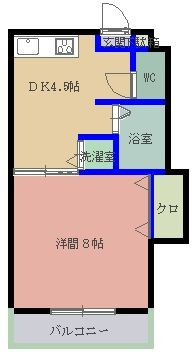 MYコーポIIの間取り