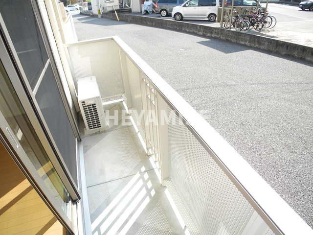 カーサ・チェレステA棟のバルコニー