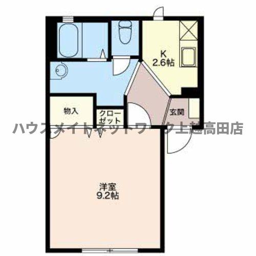 ベルドミールJKの間取り|間取図