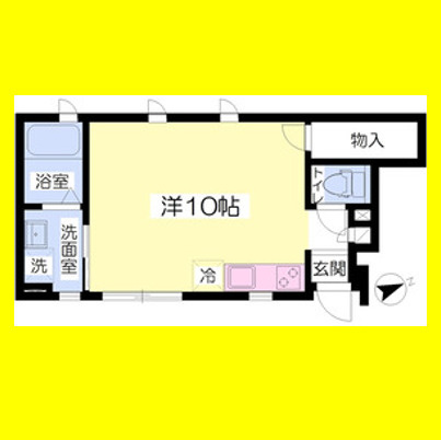 Ｄａｎｖｉｌｌｅ　Ａｖｅｎｕｅ　名古屋市賃貸　仲介手数料無料の間取り
