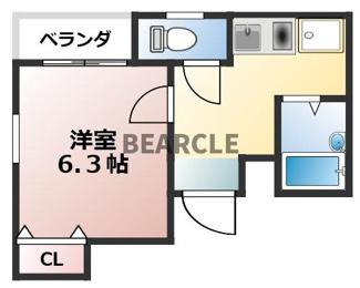【間取り】 | エクセレント二条