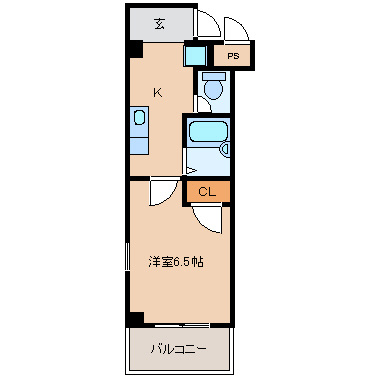 【間取り】 | ルミエール南森町