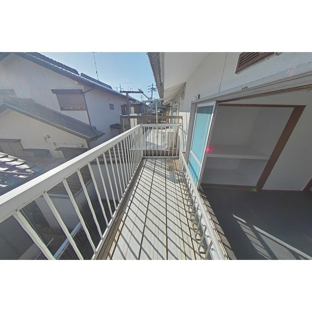 岐阜市長良２丁目の一戸建てのバルコニー