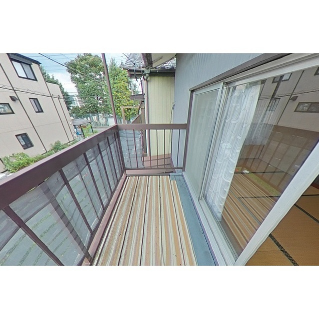 岐阜市則武中３丁目の一戸建てのバルコニー