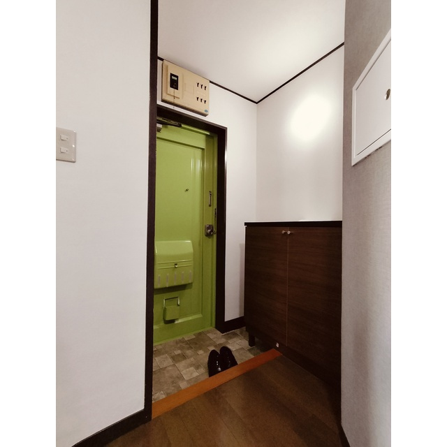 朝日堂コーポのバルコニー