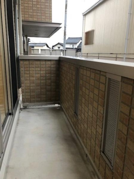 アルタグラシアのバルコニー