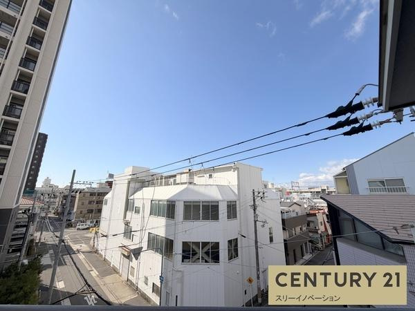 泉尾2丁目店舗付き貸家の展望|★角地で眺望も良好！★