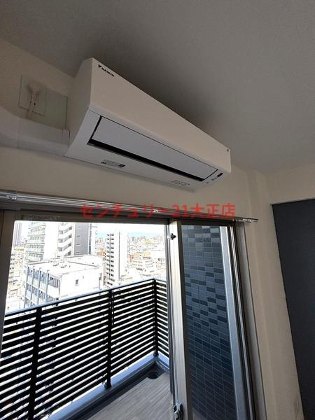 プレサンス大正フレンジ（Jタイプ）の居間・リビング|★エアコン完備★