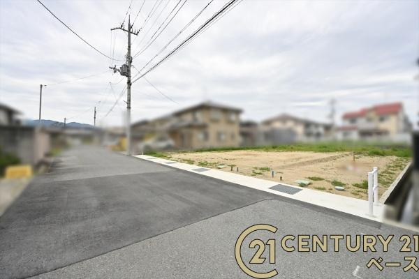大和高田市勝目　２号地　建築条件なし土地の前面道路含む現地写真|■現地撮影写真■落ち着いた雰囲気の閑静な立地です！
