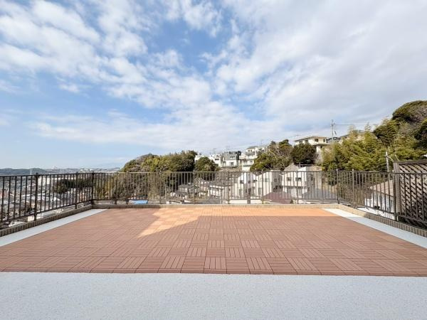 横浜市戸塚区下倉田町の中古一戸建のバルコニー