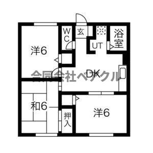 【間取り】 | パルカーサ南京都