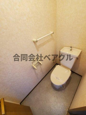 【トイレ】 | パルカーサ南京都 | ゆったりとした空間のトイレです