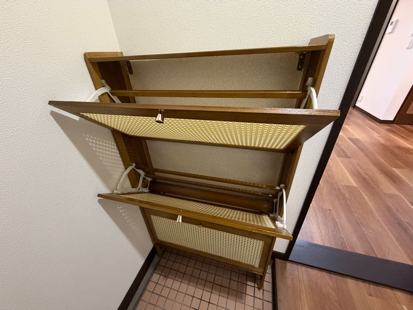 コートNAOの収納|シューズボックス