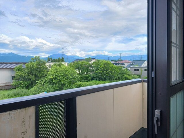 グランアルシェ　Ｂ棟のバルコニー|開放的で明るい空間を演出してくれるバルコニーです