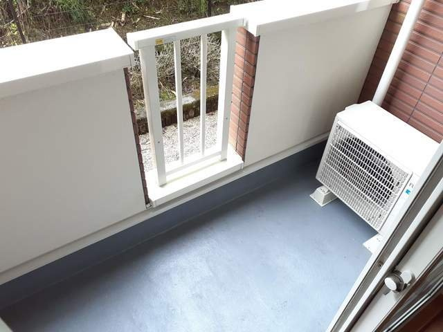 ラフレシール　Ｂのバルコニー