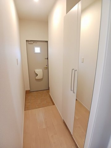 フランフランサクラＢ棟の玄関