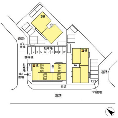 【区画図】 | ティアラⅡ